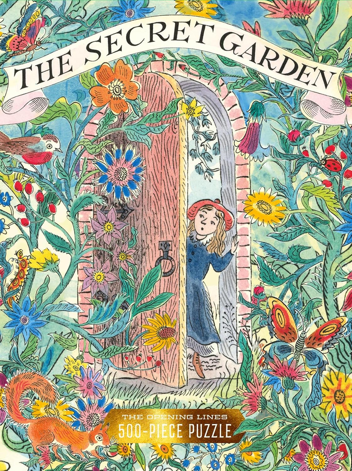 The Secret Garden: The Opening Lines: a 500-piece Jigsaw Puzzle