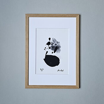 No. 102 Handmålad Mini Art (A5)
