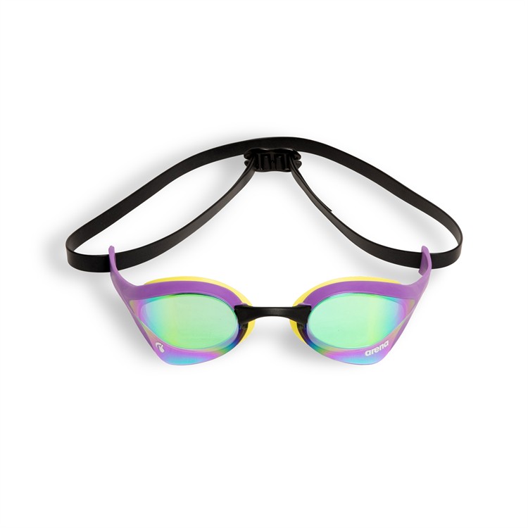 Swimming goggles Cobra Ultra Swipe Mirror MR Emerald-Plum - ARENA