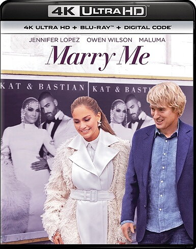 Marry Me (BLU-RAY 4K ULTRA HD + BLU-RAY)