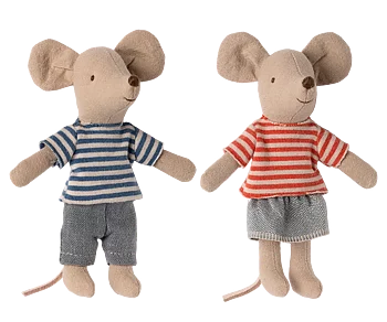 Maileg - LouiMax och Stella, lillasyster och lillebror möss