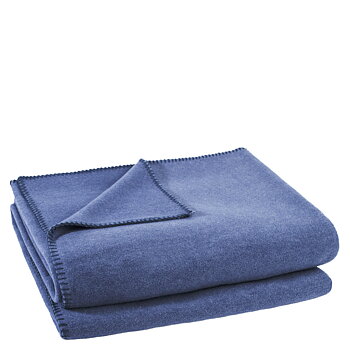 Pläd Zoeppritz - Indigo