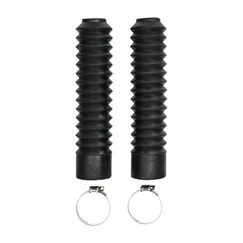 Gummibälg framgaffel svart 250 mm Honda MT50 