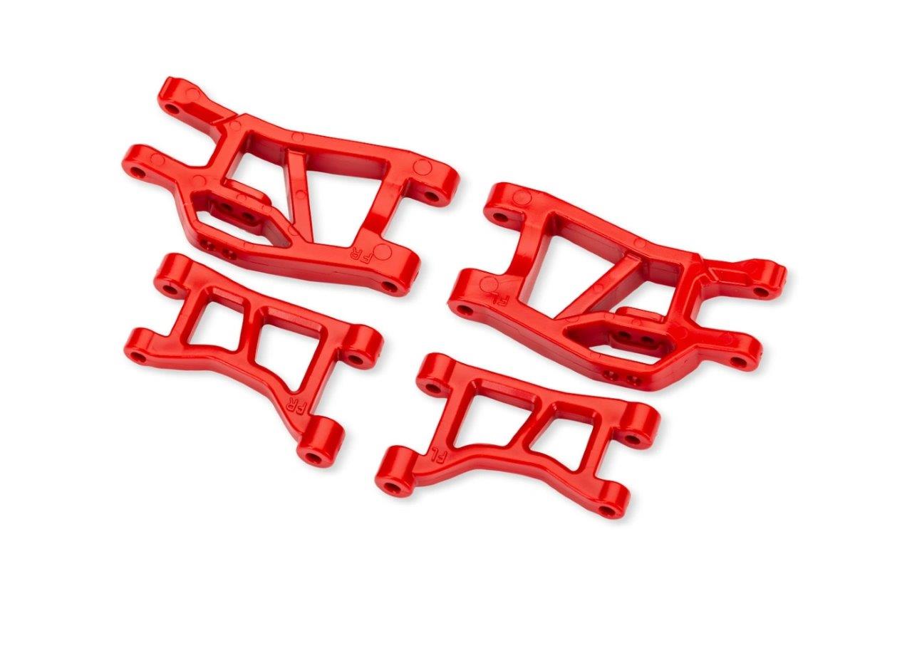 Traxxas Bärarmar Fram Set Röd Mini Slash