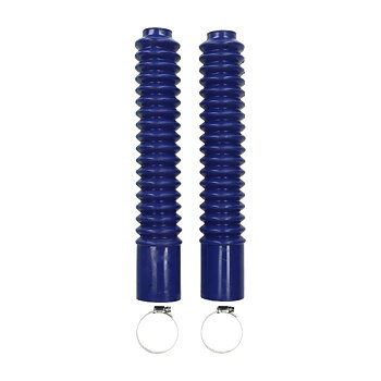 Gummibälg framgaffel blå 340 mm Honda MT50 