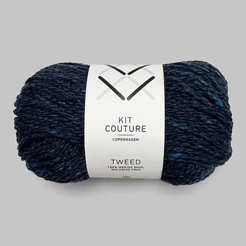 Tweed midnattsblå