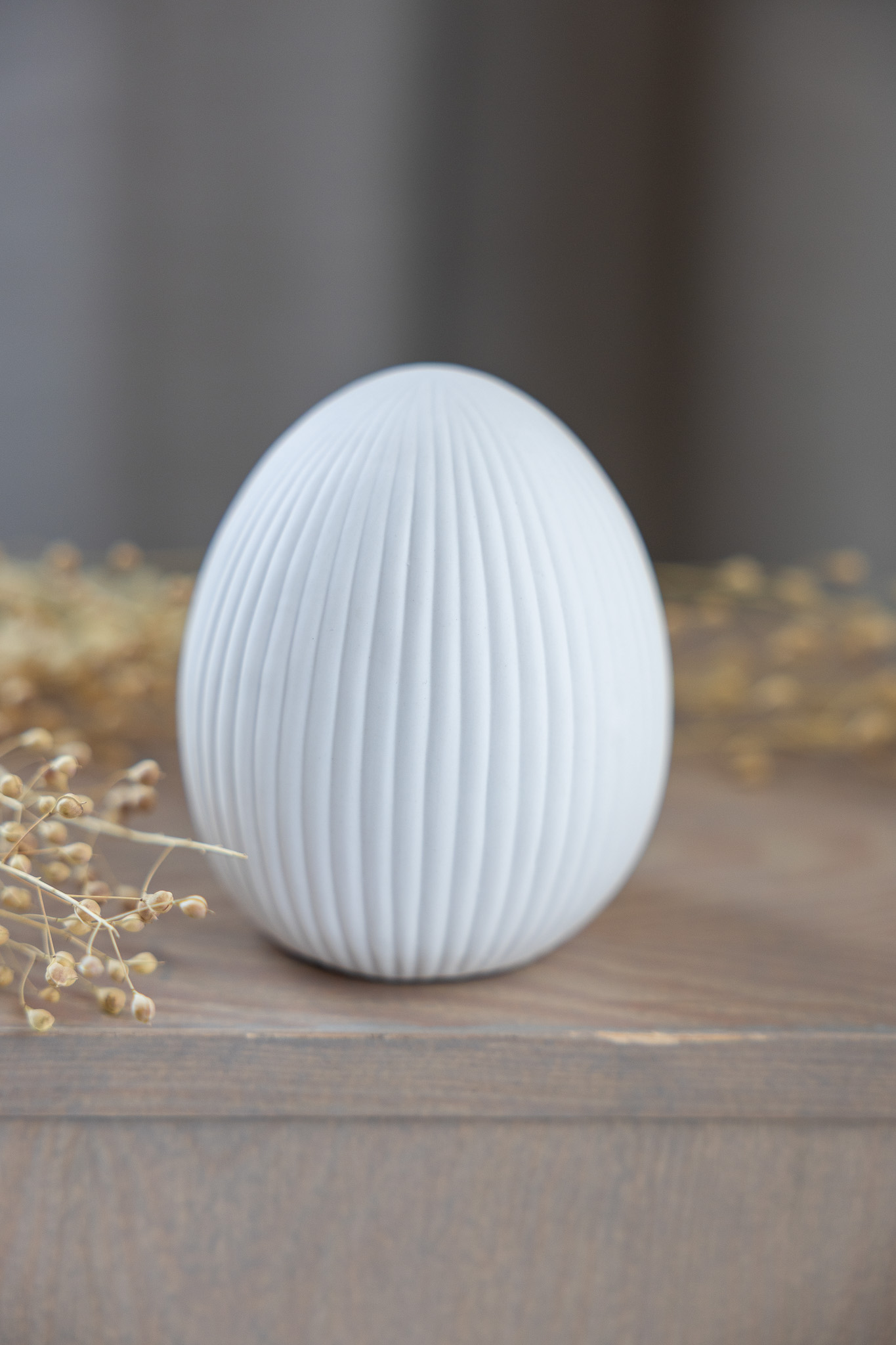 Osby - Stort vitt ägg - 11 cm