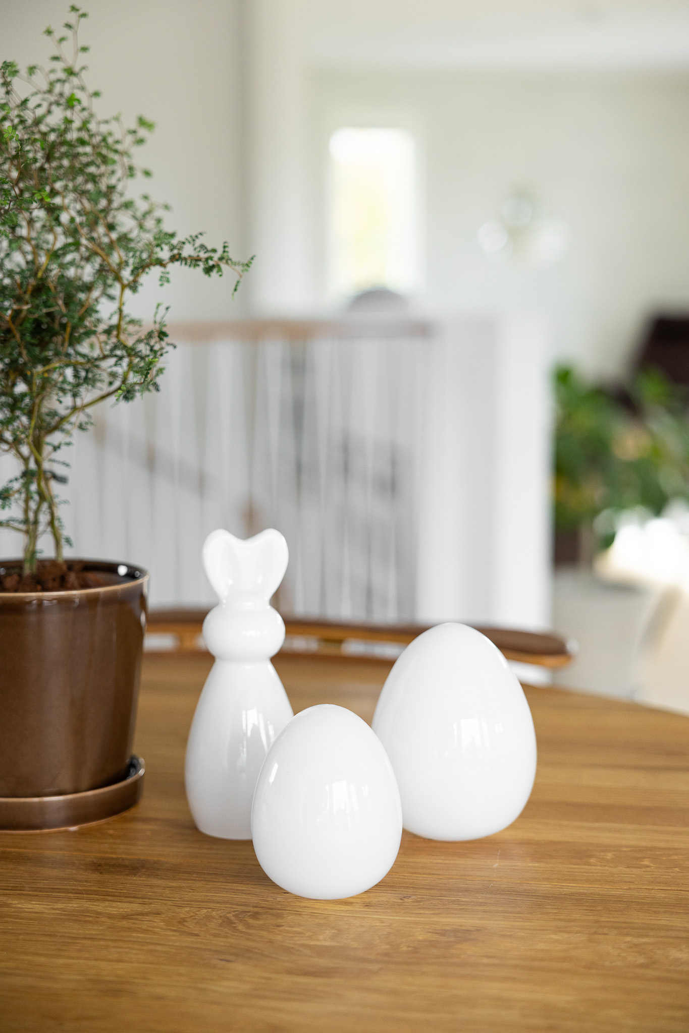 Bjuvsta Glass Egg - White Egg - Glossy - 11 cm - 2