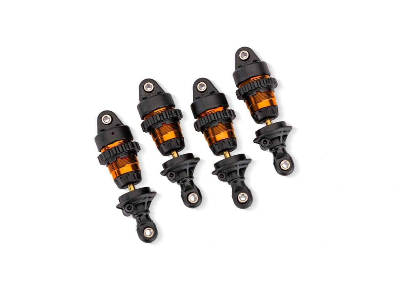 Traxxas Stötdämpare Mini GTR Alu Komplett Orange (4)