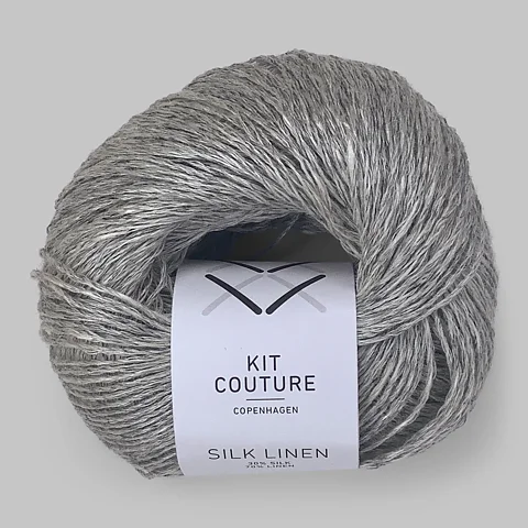 Silk Linen ljus grå