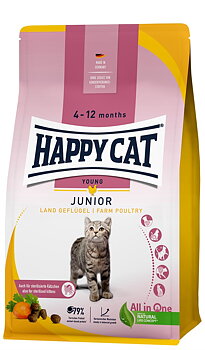HappyCat Junior fågel, 1,3 kg