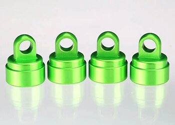 Traxxas Dämpartopp Grön Aluminium (4) Ultra-Shocks