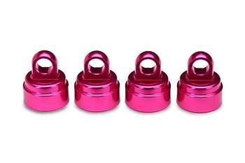 Traxxas Dämpartopp Rosa Aluminium (4) Ultra-Shocks