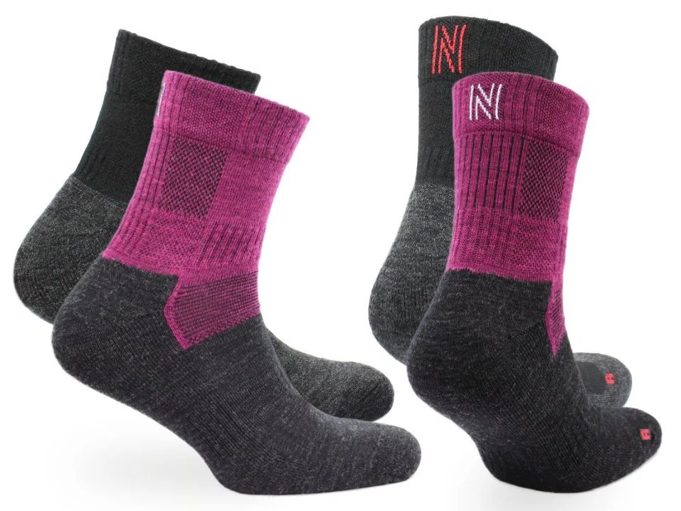 2-Pack Norfolk QuarterTrekking Merinoull