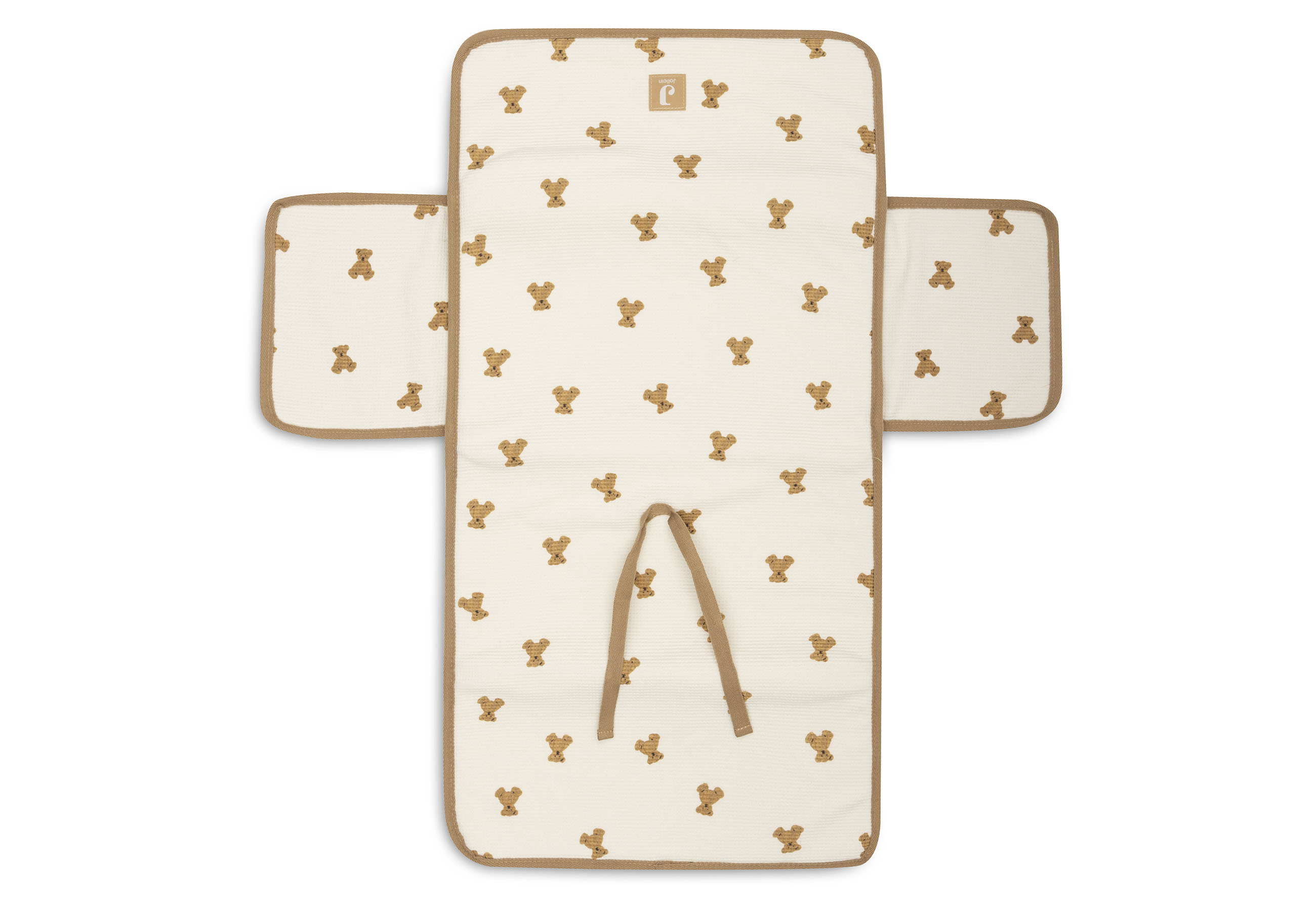 Jollein Skötunderlägg Mini Teddy Bear Little Waffle						 - 3