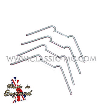 HEADLIGHT RIM, CLIP SET (4 PCS)