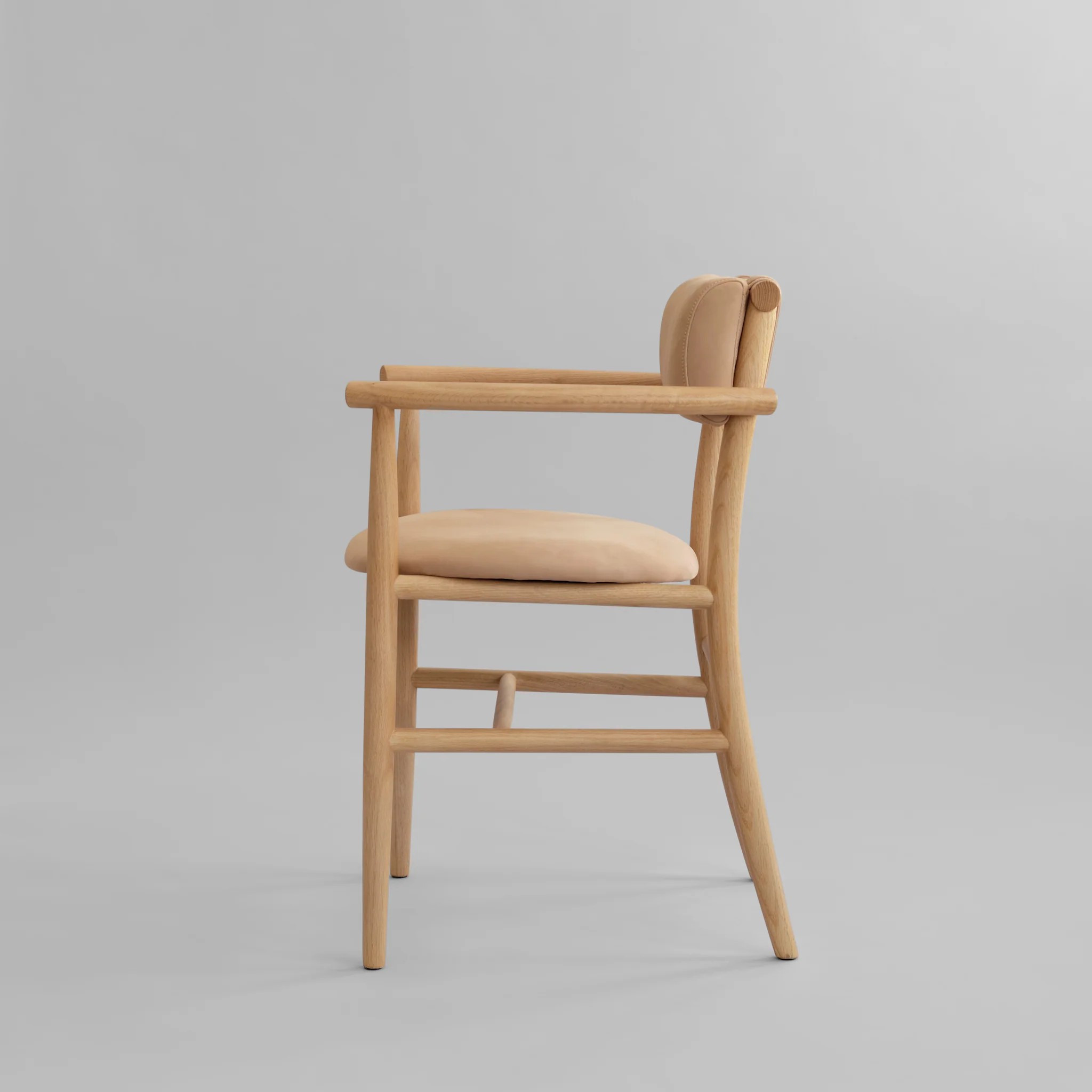 Stol Nama Armstöd- Coffee Black, Nubuck - 5