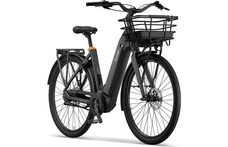  Ecoride  Ambassador 4 Mittmotor Belt Drive Handbroms, Svart - 2