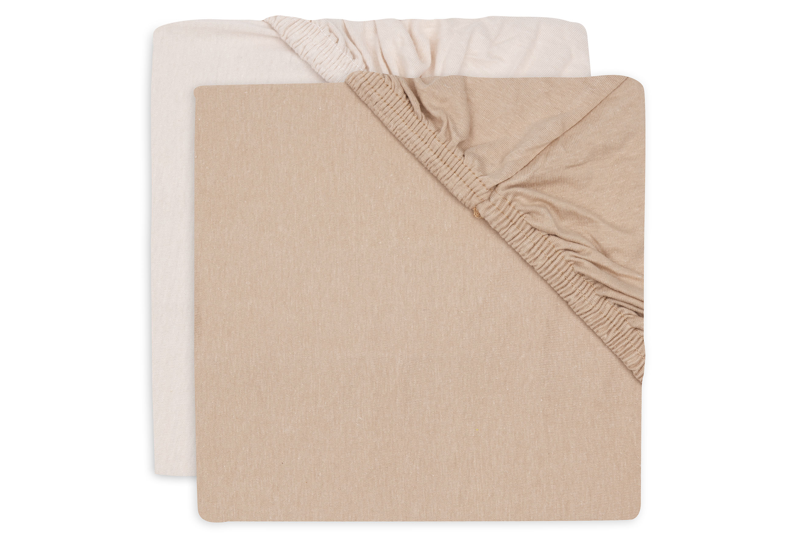Jollein Dra-på lakan Jersey 40/50x80/90cm Blush/Wild Rose (2p)
