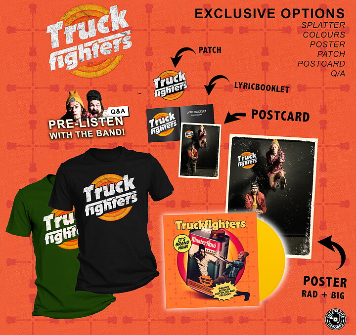 Truckfighters - MASTERFLOW LP Yellow (+ options)