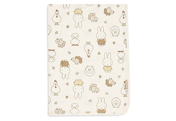 Jollein Babyfilt Jersey 75x100cm Miffy Family Farm						