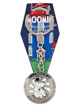 Mumin Nyckelring - Muminpappa - Går att snurra!