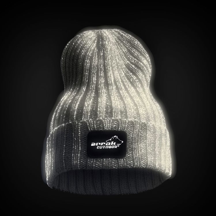 Arrak Outdoor Reflective Beanie - Grey - 2