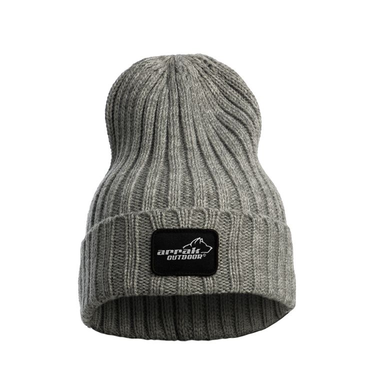 Arrak Outdoor Reflective Beanie - Grey