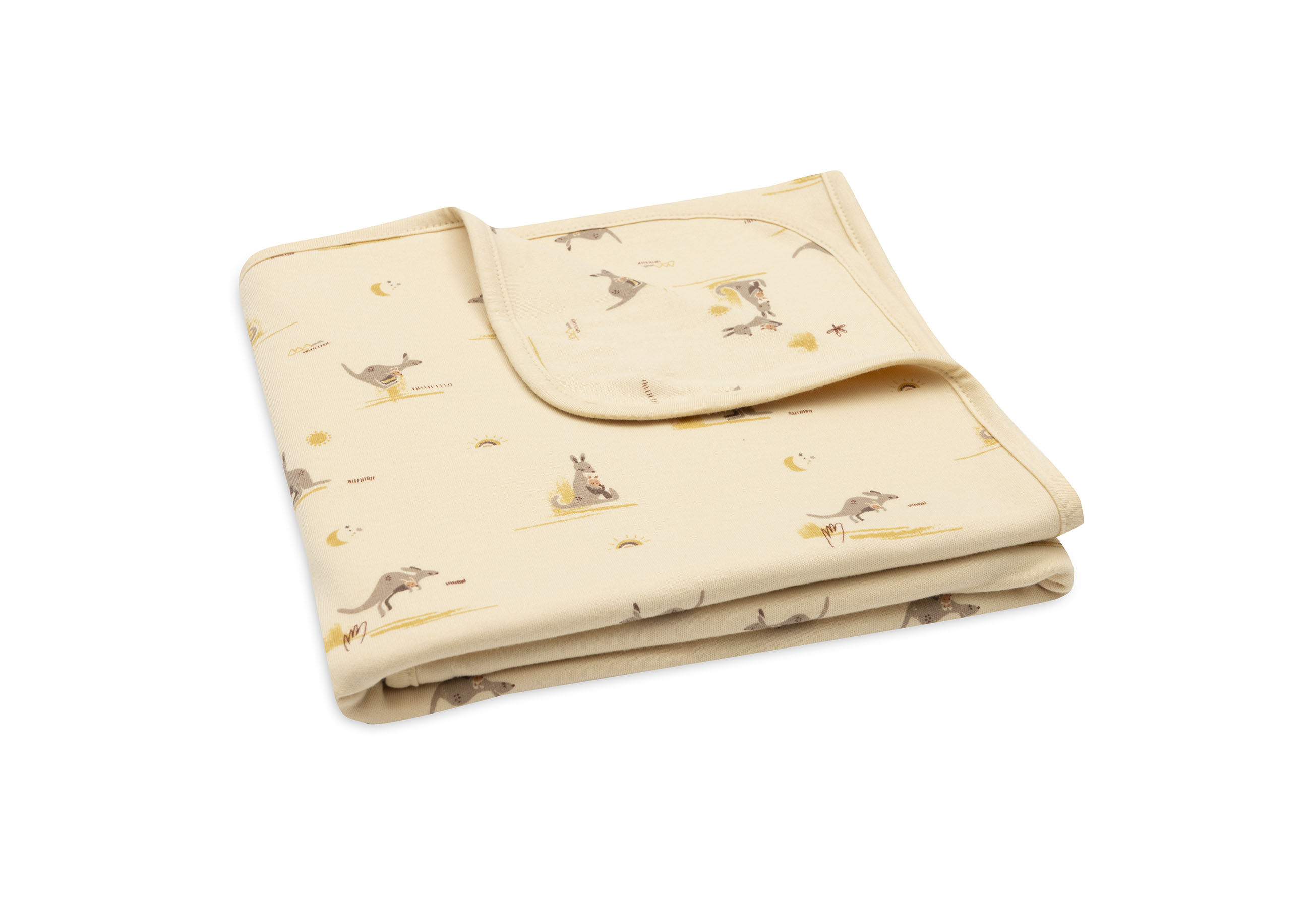 Jollein Babyfilt Jersey 75x100cm Kangaroots																 - 4