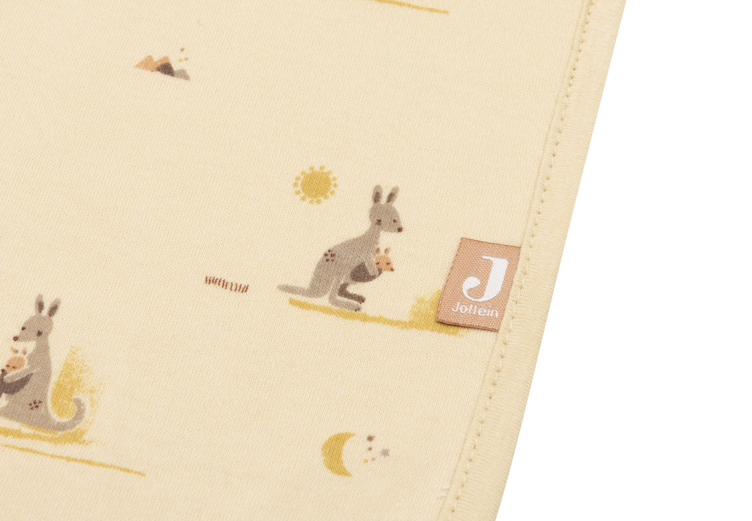 Jollein Babyfilt Jersey 75x100cm Kangaroots																 - 3