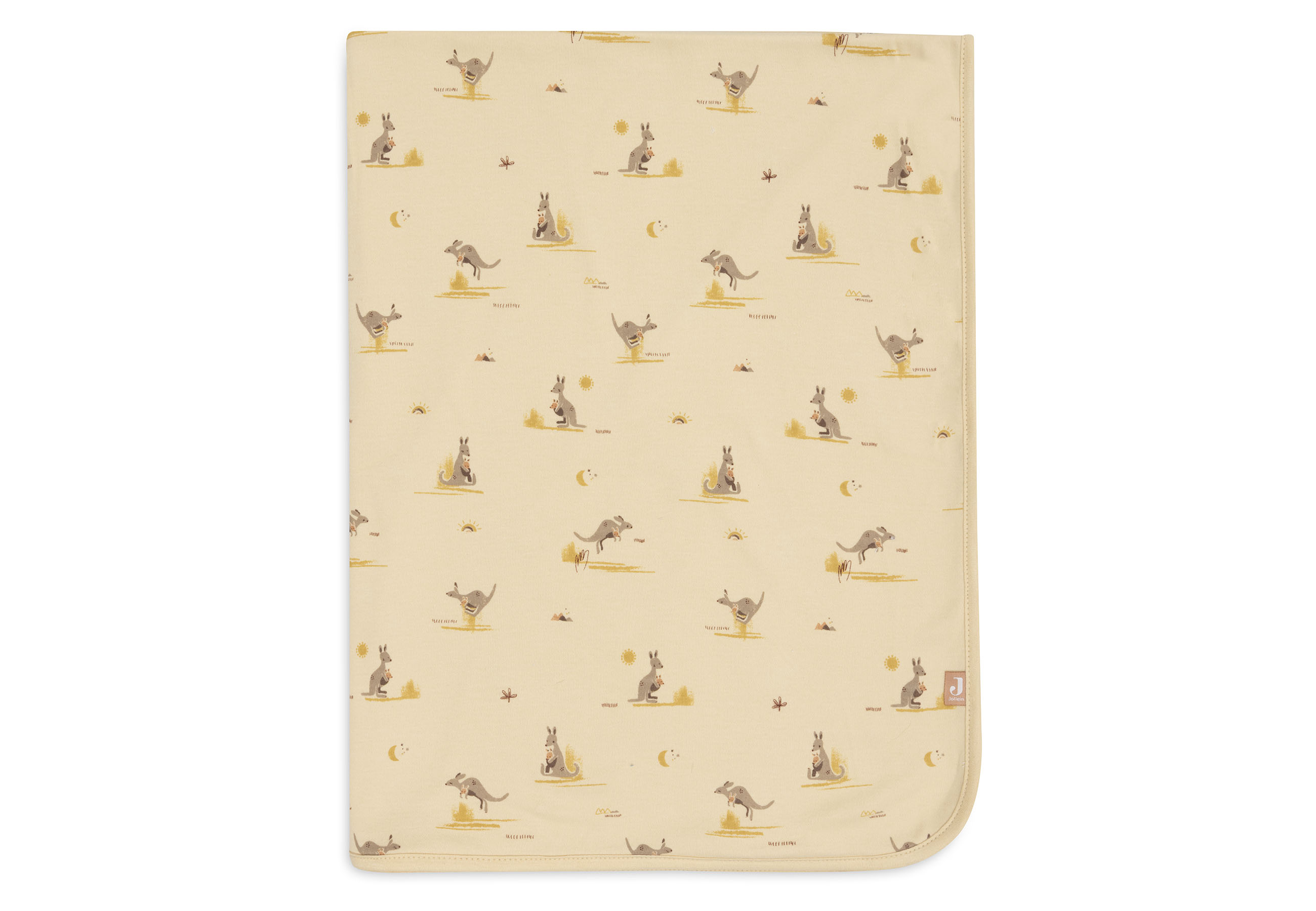 Jollein Babyfilt Jersey 75x100cm Kangaroots																