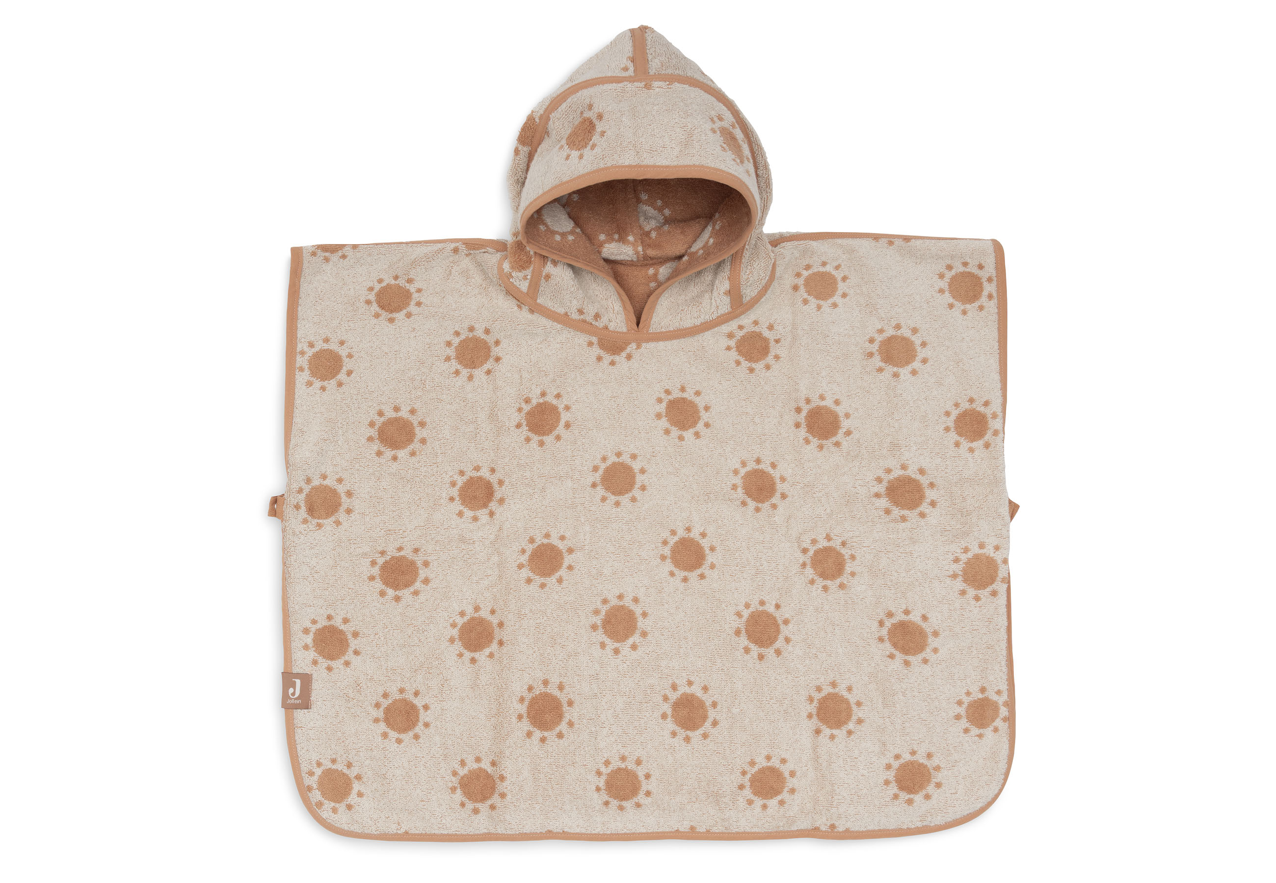 Jollein Badponcho Frotté Jacquard Sun Reversible						 - 6