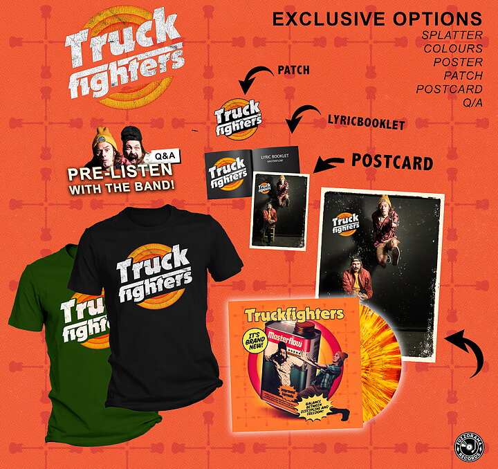 Truckfighters - MASTERFLOW LP Limited Ed, Box, Gatefold  (+ options)