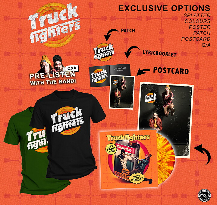 Truckfighters - MASTERFLOW LP Limited Ed, Box, Gatefold  (+ options)