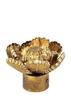 A. Kamelia antikguld LED lampa