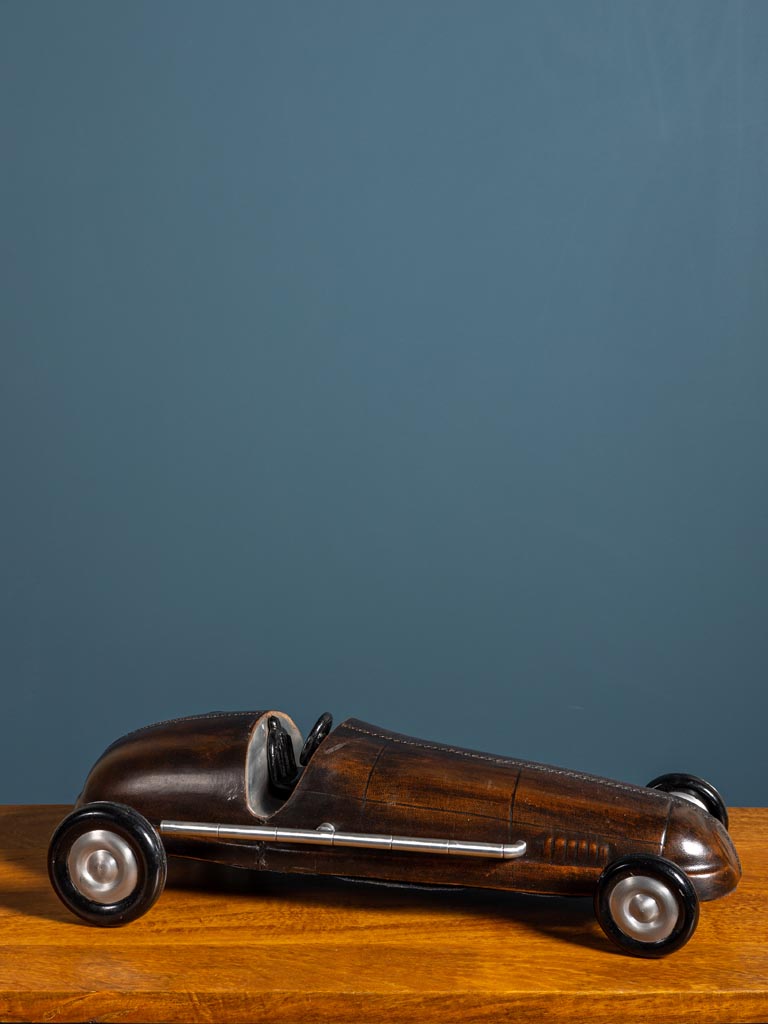Racingcar i läder