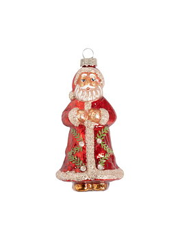 Hängande tomte i glas