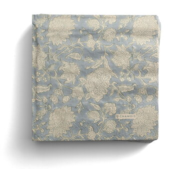 Paper Napkins - Indian Rose - Dusty Blue