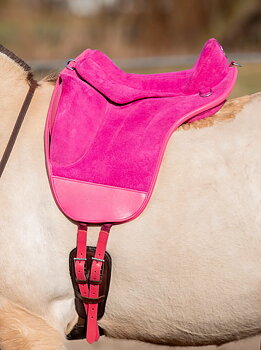 EDIX® Union, ridpad / barbackasadel, mocka, rosa