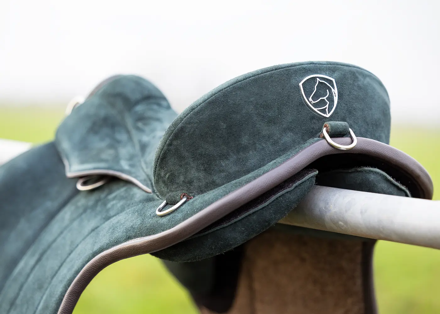 EDIX® Union, ridpad / barbackasadel, mocka, grön - 4