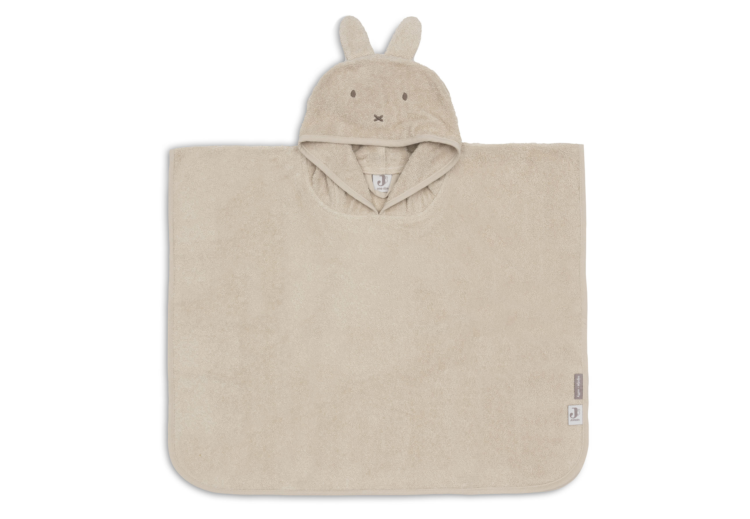 Jollein Badponcho Frotté Miffy Warm Sand						