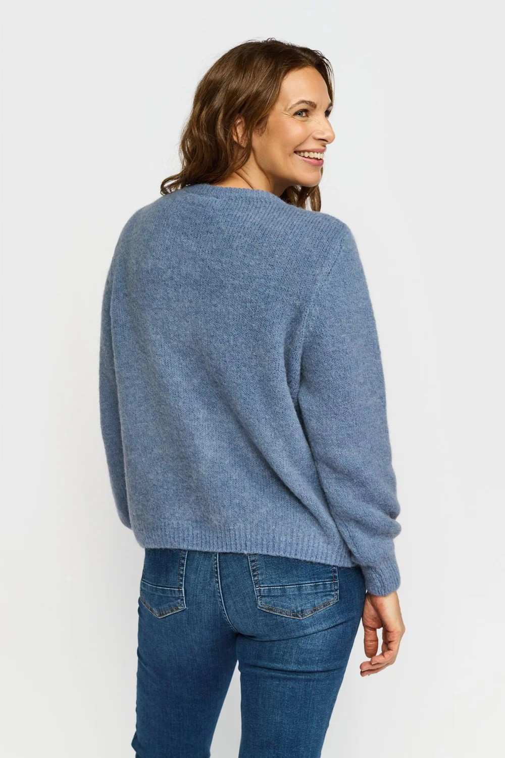Sofia Cardigan - Captains Blue - 2-Biz