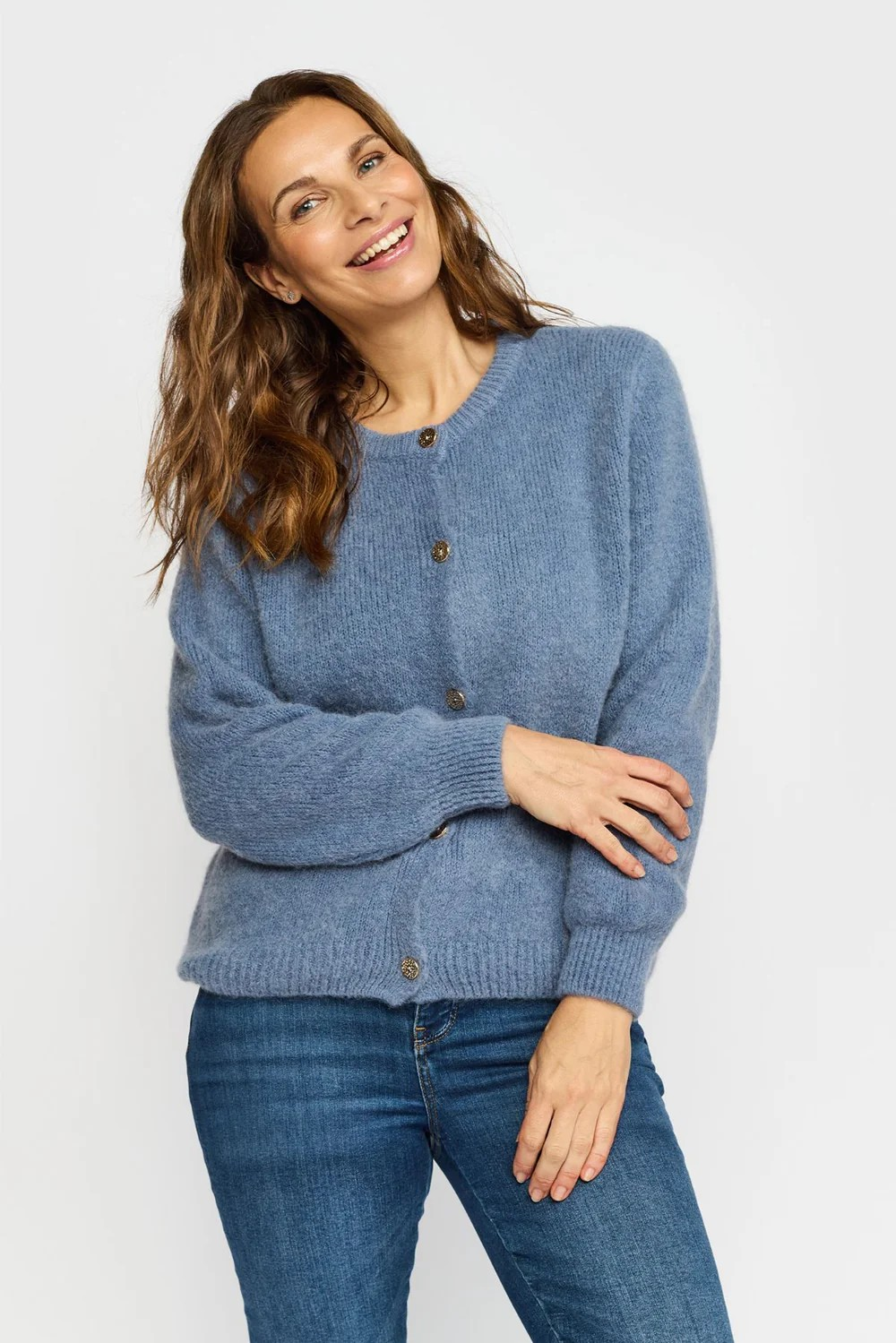 Sofia Cardigan - Captains Blue - 2-Biz