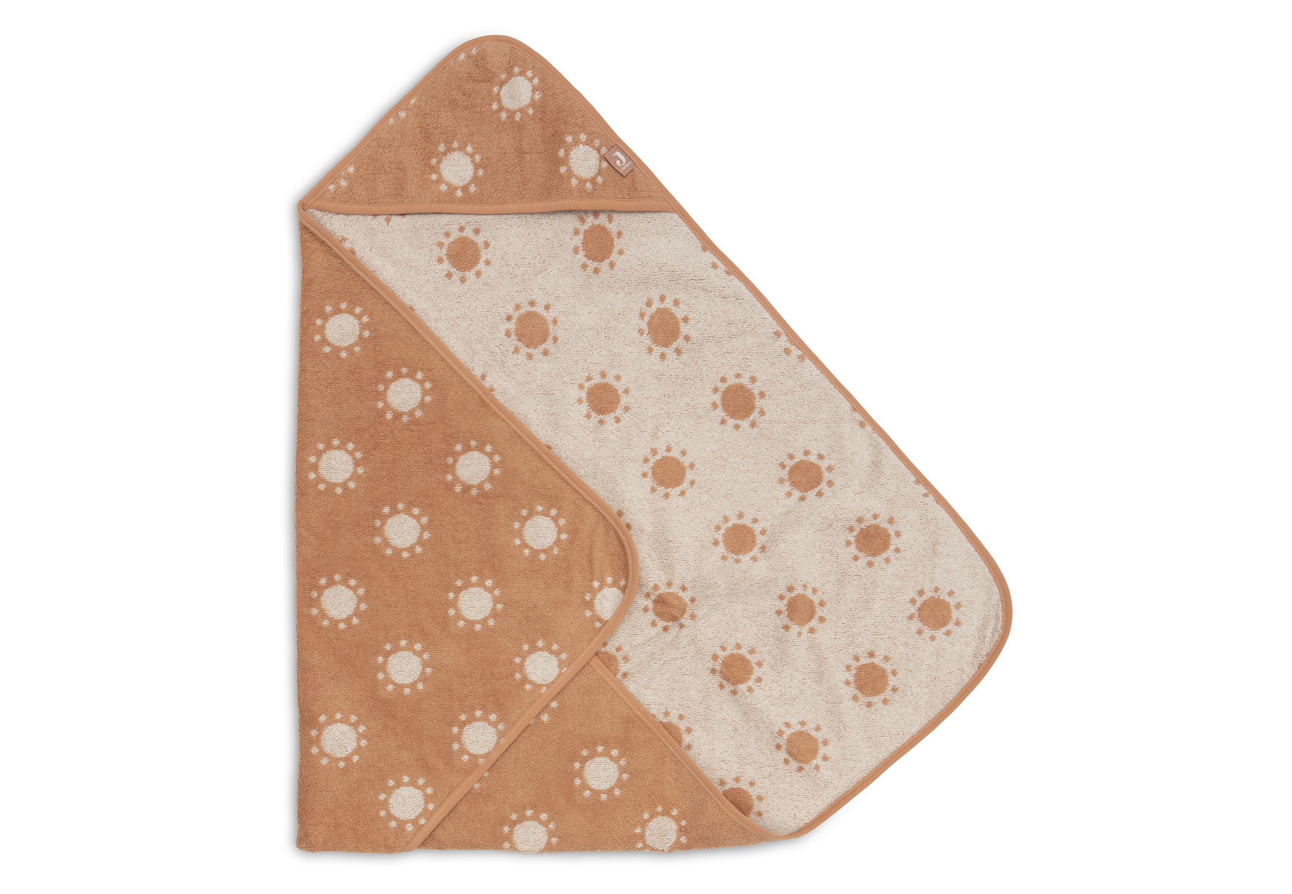 Jollein Badcape Frotté 75x75cm Jacquard Sun - 2