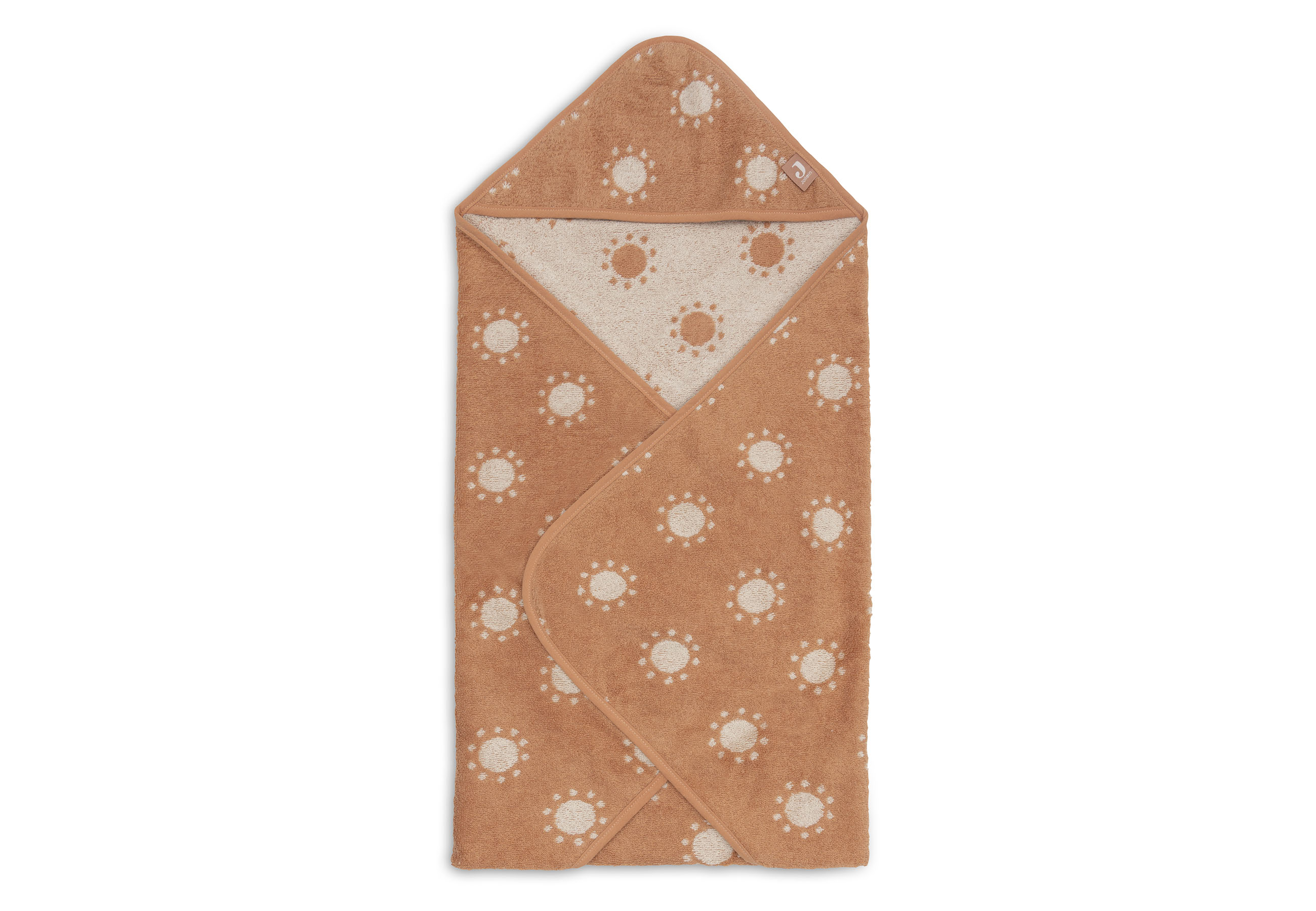 Jollein Badcape Frotté 75x75cm Jacquard Sun - 3