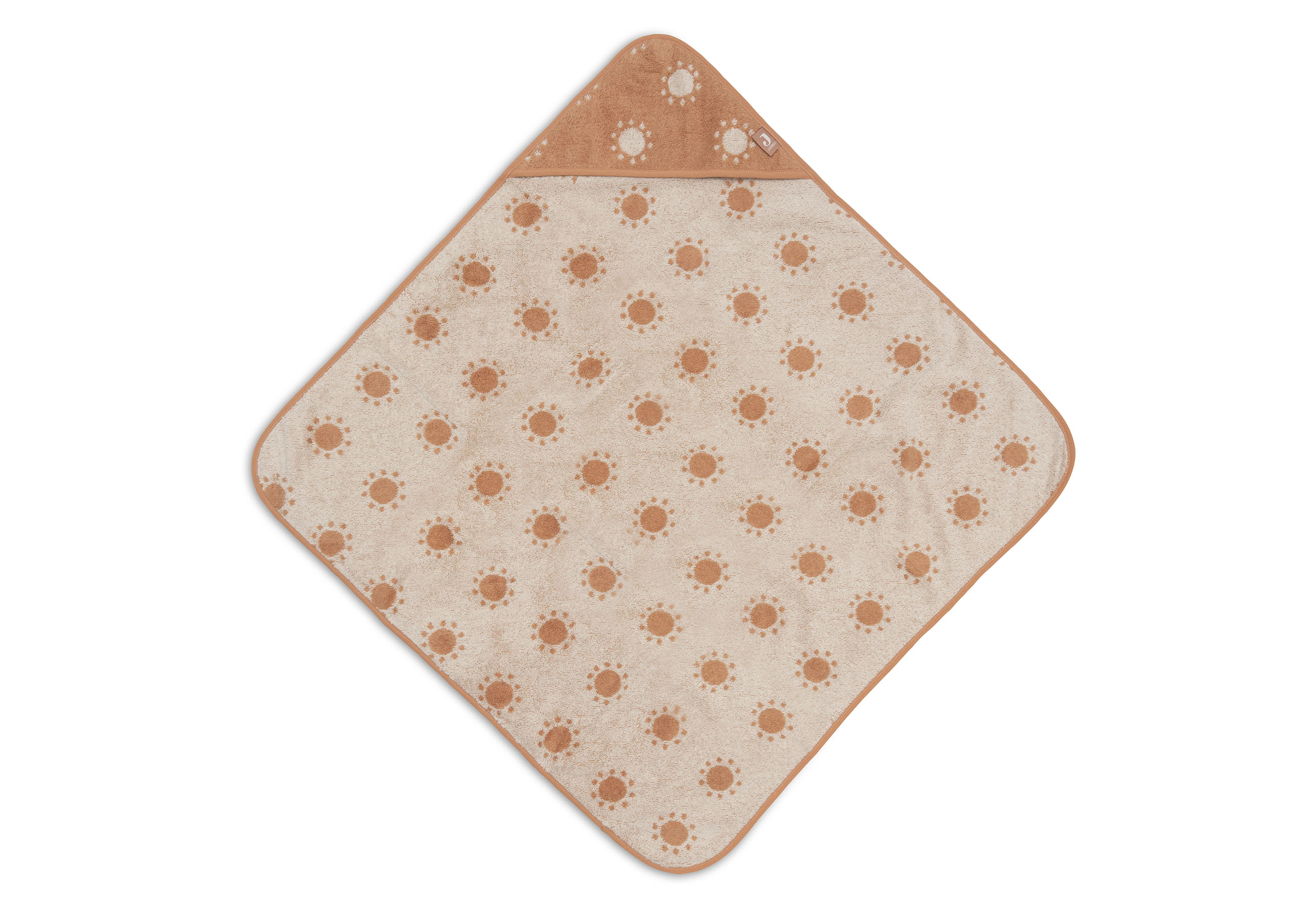 Jollein Badcape Frotté 75x75cm Jacquard Sun