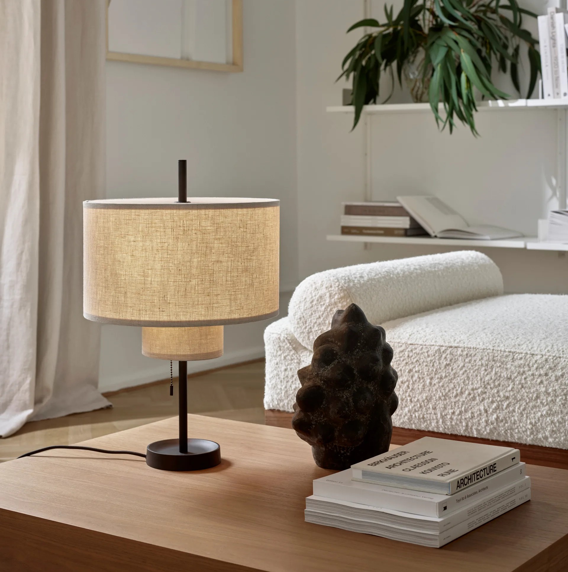 Margin bordslampa - Beige - 2