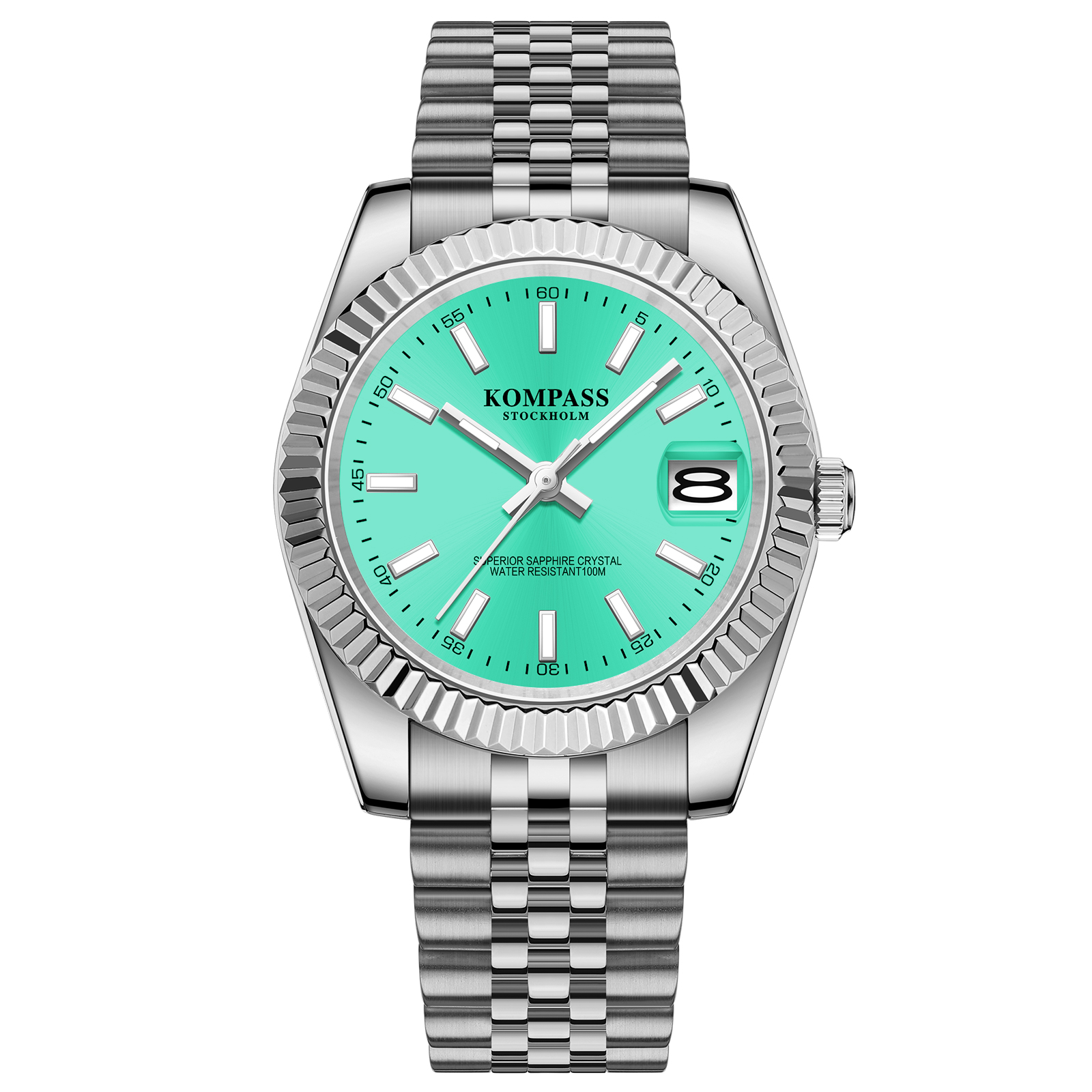 Kompass Santorini Sapphire Steel Teal