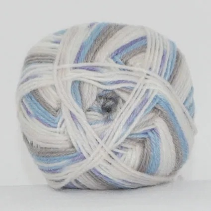 Hjertegarn Sock 4 Print 0040 Stickfasthet 30m/10 cm på stickor 3,00 mm