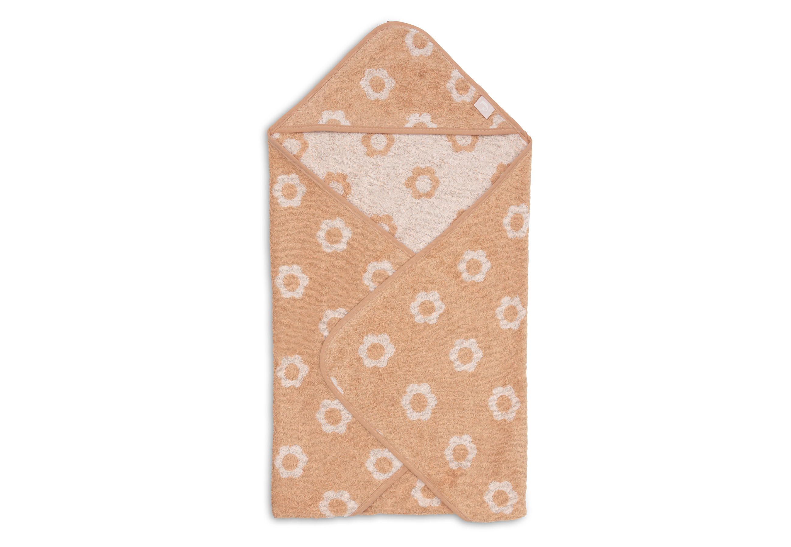 Jollein Badcape Frotté 75x75cm Jacquard Flower						 - 3